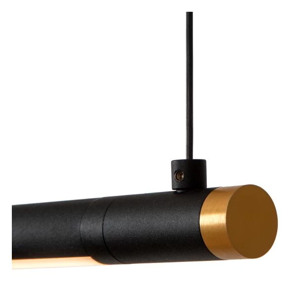 Lucide Premium MARNIK - Pendelleuchten - Ø 2,5 cm - LED Dim. - CCT - 1x22W 2700K/4000K - Hand-Bewegungssensor - Schwarz - detail 1